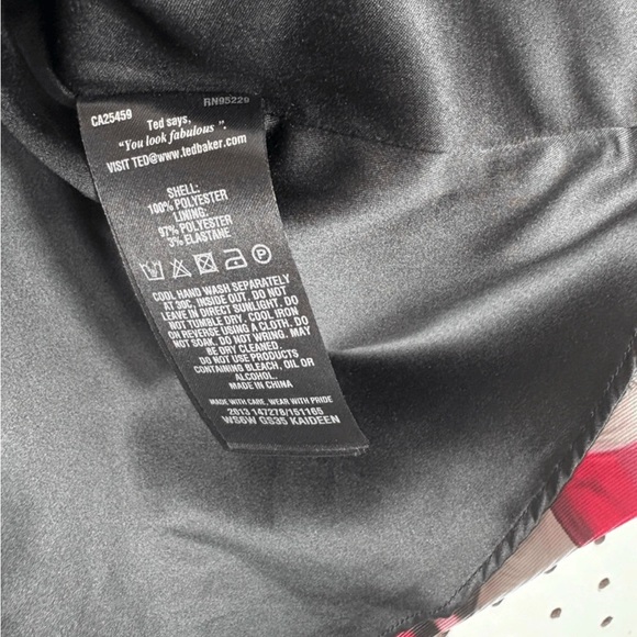 Ted Baker Kaideen Floral Skirt size 0 US 2 - Picture 6 of 6